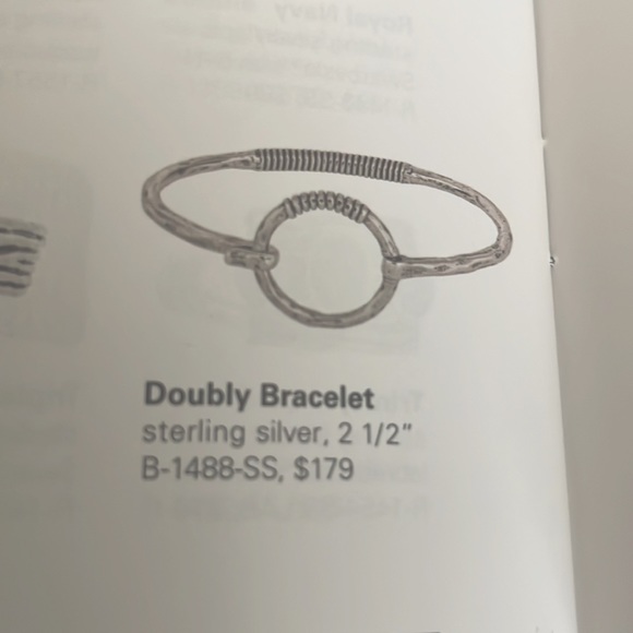 Grace & Heart .925 Sterling Silver Bracelet - Picture 3 of 4